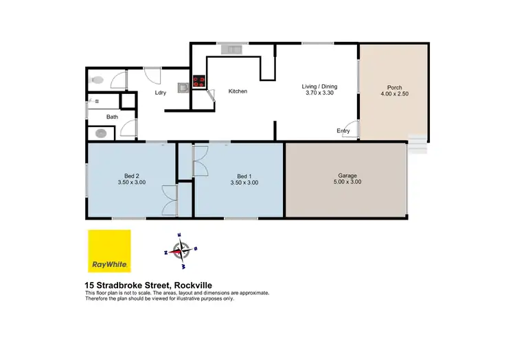 Floorplan of Homely house listing, 15 Stradbroke Street, Rockville QLD 4350