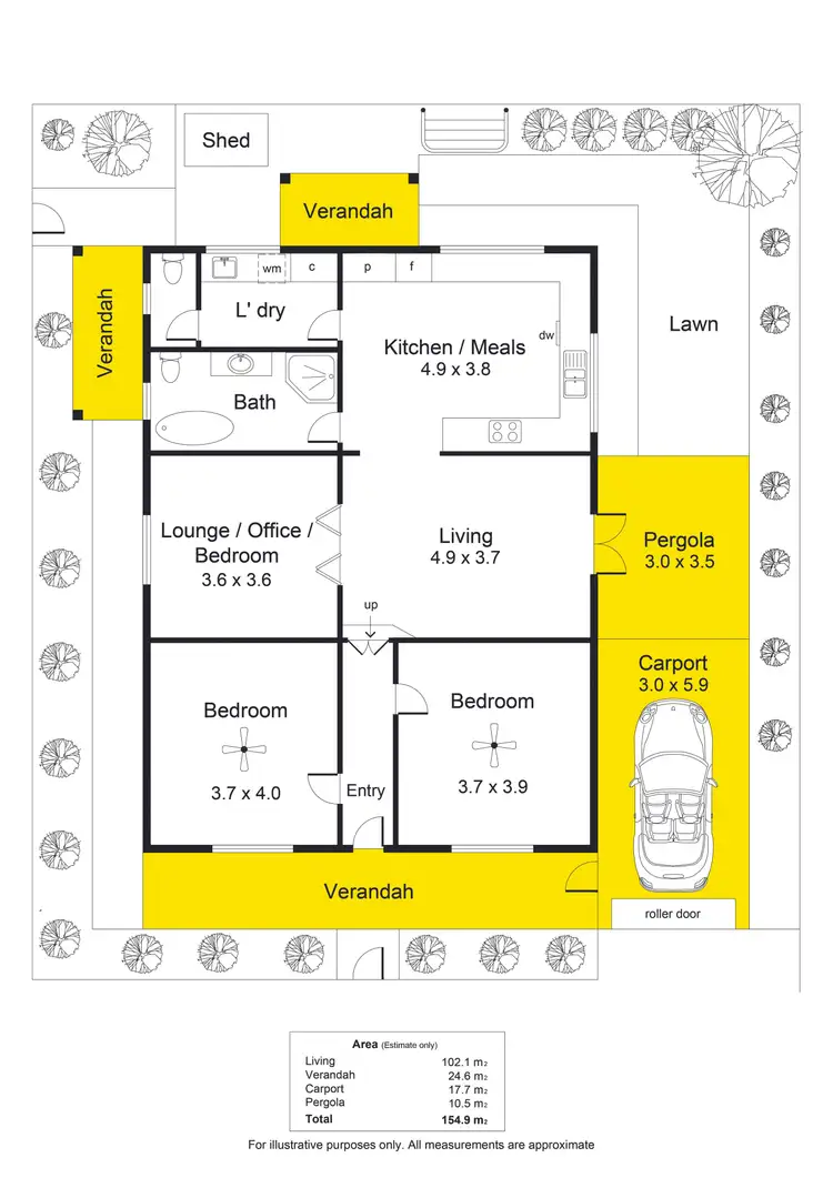 Floorplan of Homely house listing, 21 Smith Street, Thebarton SA 5031