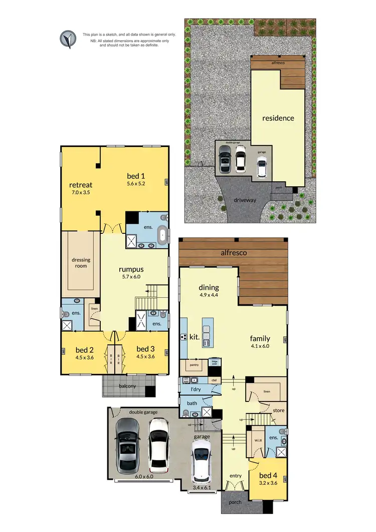 Floorplan of Homely house listing, 109 Evans Drive, Croydon VIC 3136