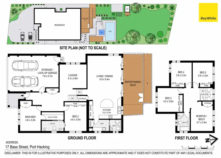 Floorplan of Homely house listing, 17 Bass Street, Port Hacking NSW 2229