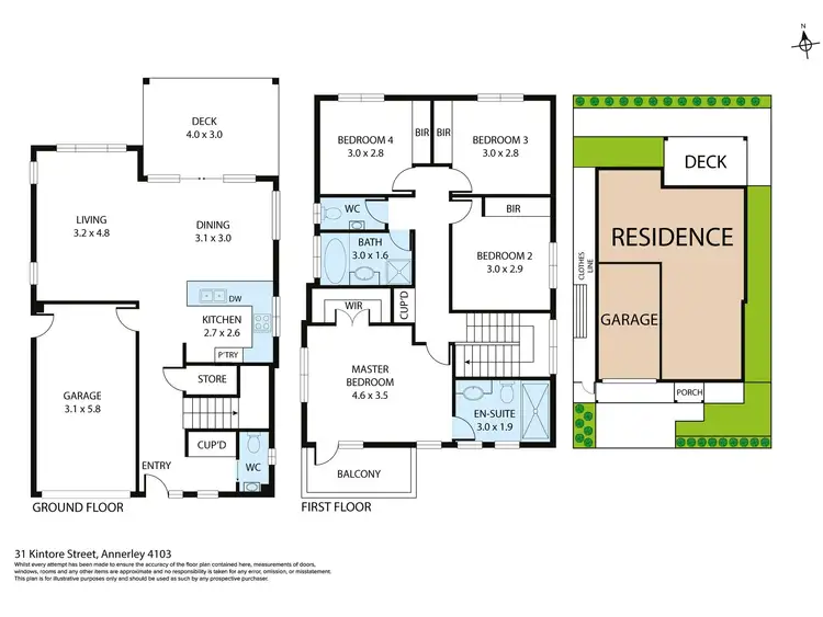 Floorplan of Homely house listing, 31 Kintore Street, Annerley QLD 4103