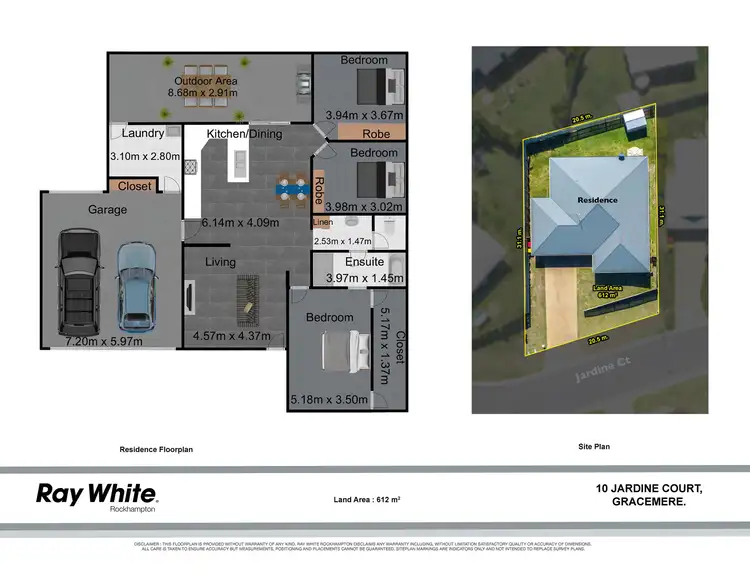 Floorplan of Homely house listing, 10 Jardine Court, Gracemere QLD 4702