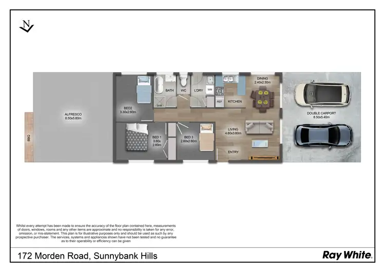 Floorplan of Homely house listing, 172 Morden Road, Sunnybank Hills QLD 4109