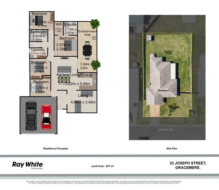 Floorplan of Homely house listing, 23 Joseph Street, Gracemere QLD 4702
