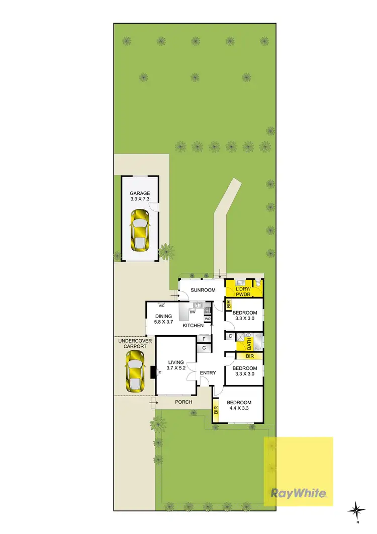Floorplan of Homely house listing, 71 Summit Avenue, Belmont VIC 3216