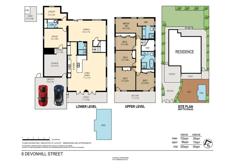 Floorplan of Homely house listing, 6 Devonhill Street, The Gap QLD 4061