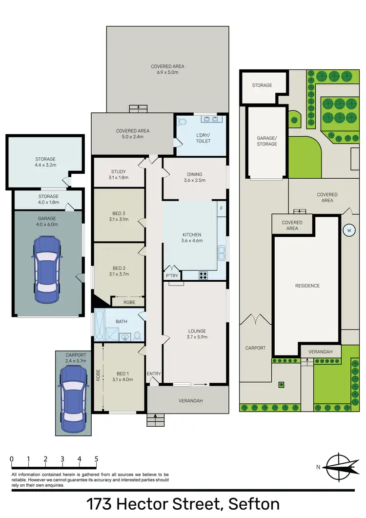 Floorplan of Homely house listing, 173 Hector Street, Sefton NSW 2162