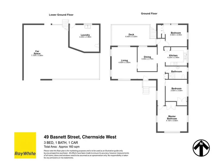 Floorplan of Homely house listing, 49 Basnett Street, Chermside West QLD 4032
