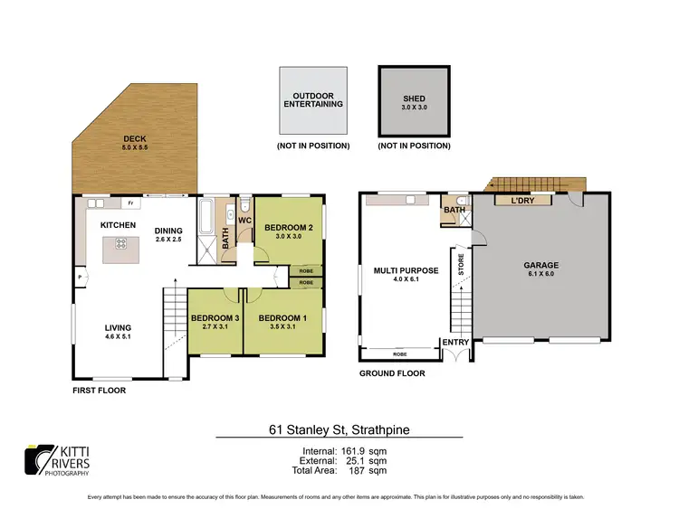 Floorplan of Homely house listing, 61 Stanley Street, Strathpine QLD 4500