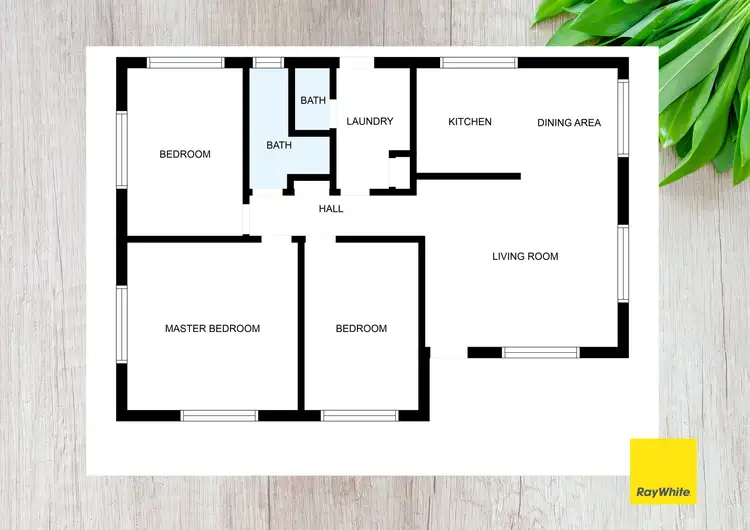 Floorplan of Homely house listing, 48 Bath Terrace, Victory Heights QLD 4570