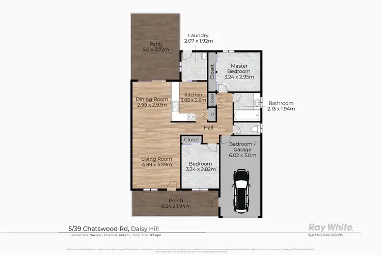 Floorplan of Homely townhouse listing, 5/39 Chatswood Road, Daisy Hill QLD 4127
