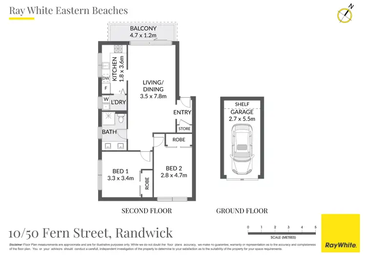 Floorplan of Homely apartment listing, 10/50 Fern Street, Randwick NSW 2031