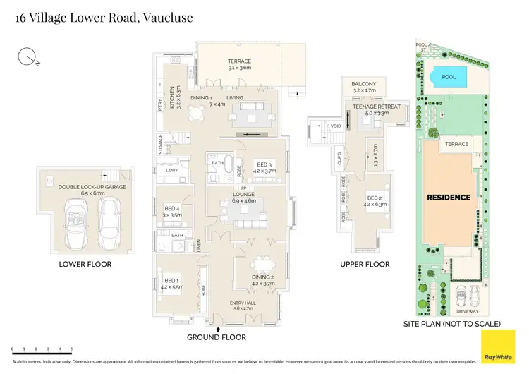 Floorplan of Homely house listing, 16 Village Lower Road, Vaucluse NSW 2030
