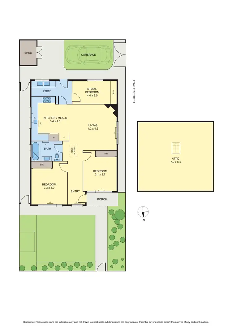 Floorplan of Homely house listing, 46 Sheffield Street, Coburg VIC 3058