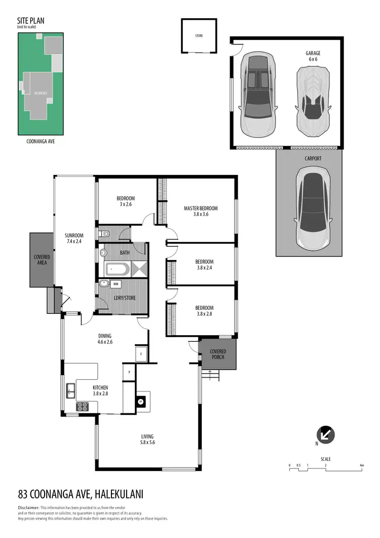 Floorplan of Homely house listing, 83 Coonanga Avenue, Halekulani NSW 2262