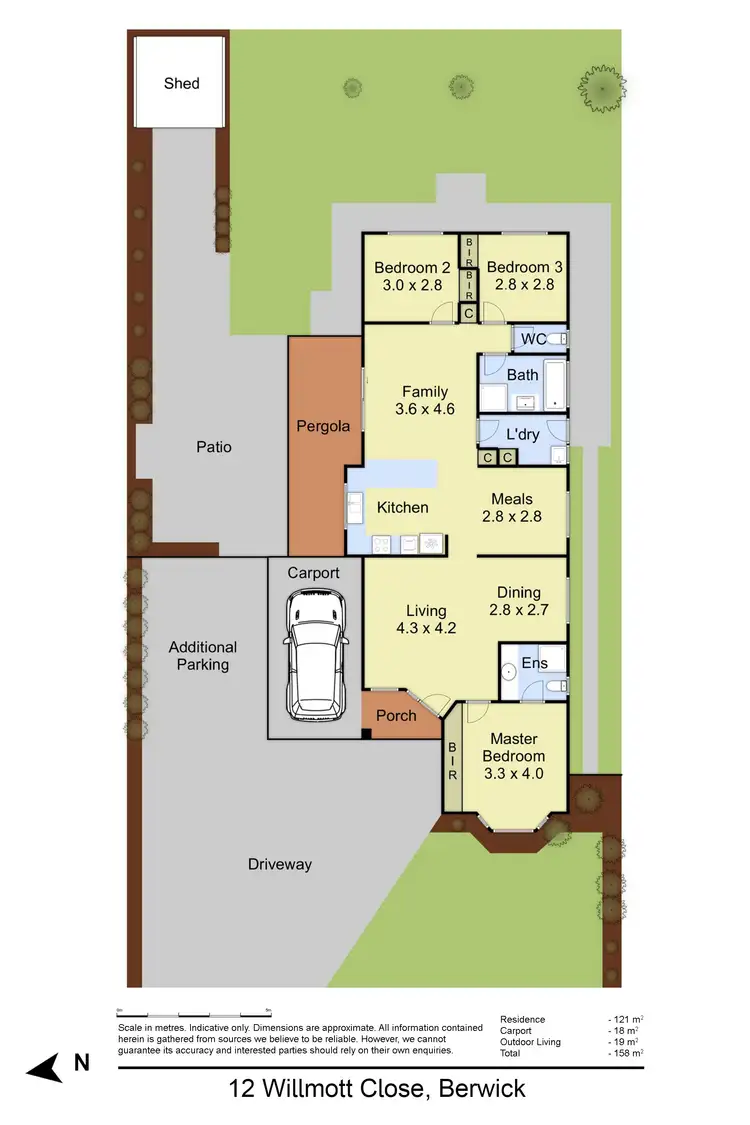 Floorplan of Homely house listing, 12 Wilmott Close, Berwick VIC 3806