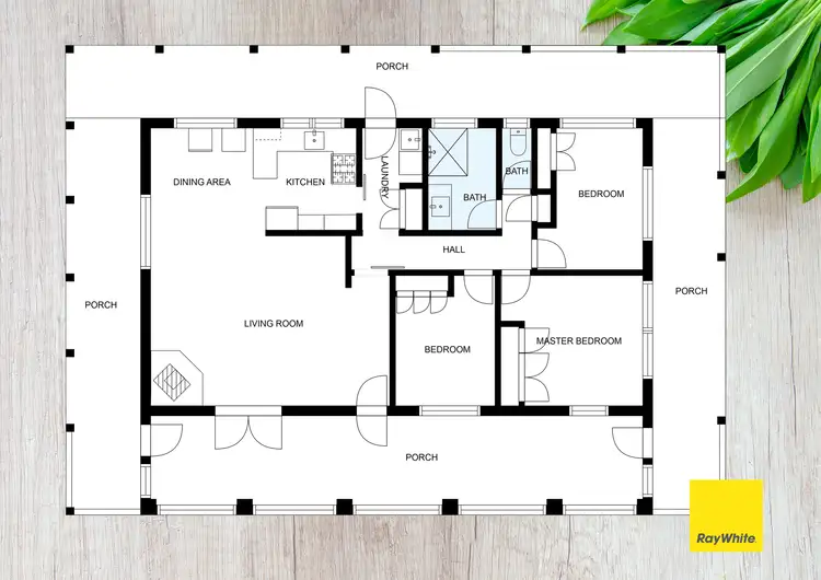 Floorplan of Homely rural property listing, 1275 Harvey Siding Road, Curra QLD 4570