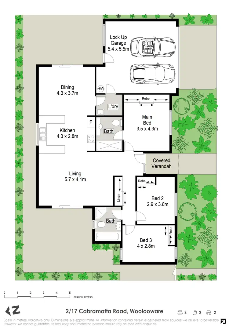 Floorplan of Homely house listing, 2/17 Cabramatta Road, Woolooware NSW 2230