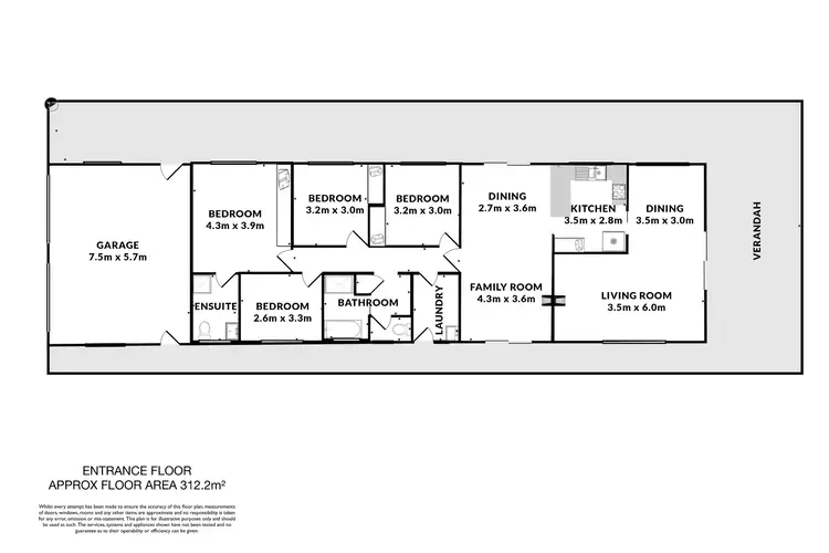 Floorplan of Homely house listing, 101 Wallawa Road, Nelson Bay NSW 2315