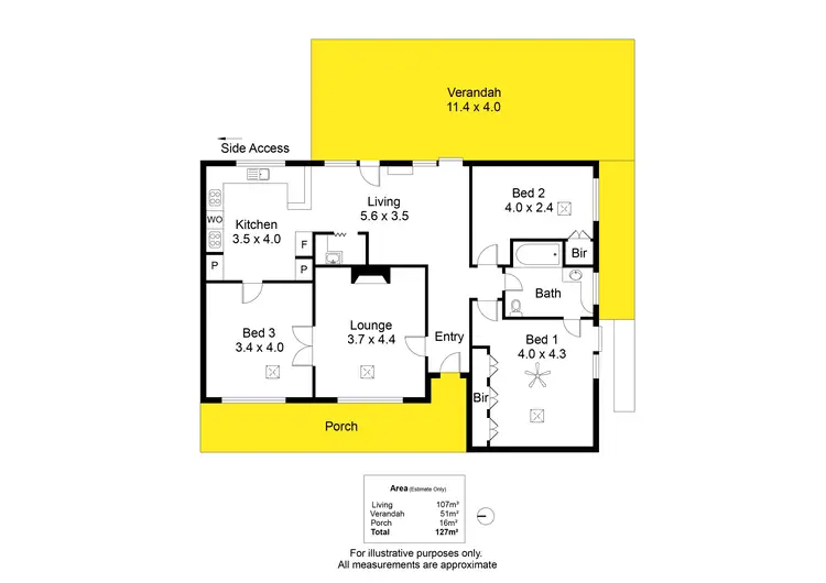 Floorplan of Homely house listing, 164 Brighton Road, Somerton Park SA 5044