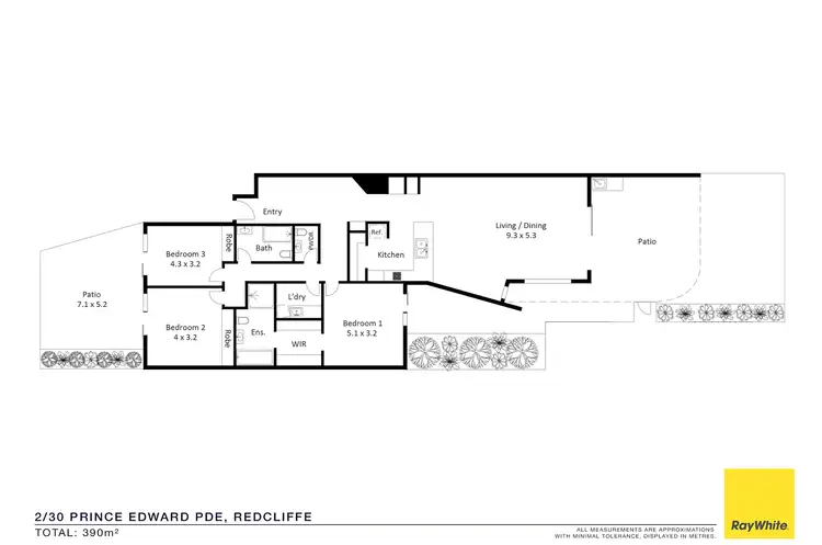 Floorplan of Homely apartment listing, 2/30 Prince Edward Parade, Redcliffe QLD 4020