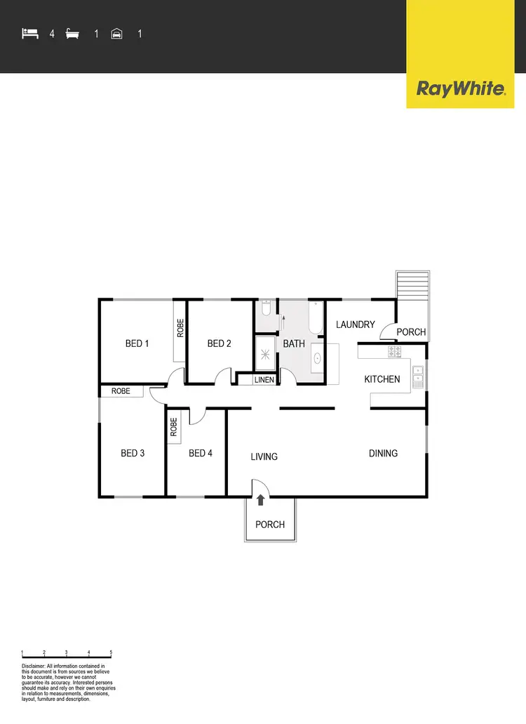 Floorplan of Homely house listing, 28 Henslowe Place, Melba ACT 2615
