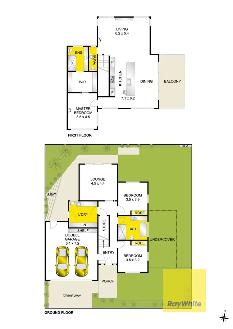 Floorplan of Homely house listing, 12 Dryden Way, Highton VIC 3216