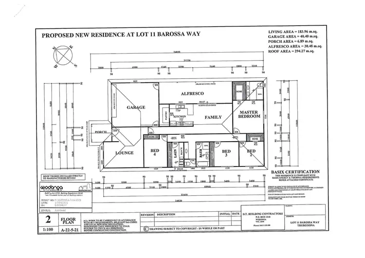Floorplan of Homely house listing, 41 Barossa Way, Thurgoona NSW 2640