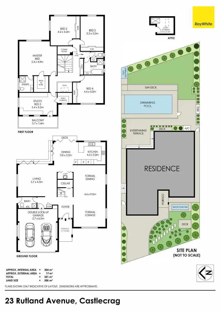 Floorplan of Homely house listing, 23 Rutland Avenue, Castlecrag NSW 2068