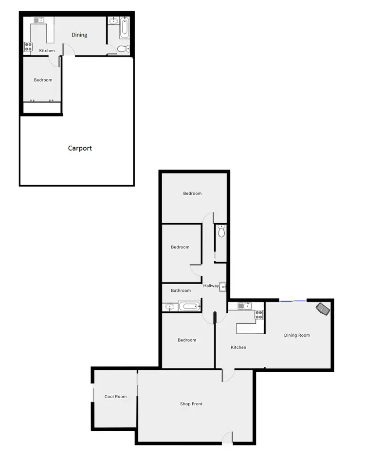 Floorplan of Homely house listing, 24 Westcliffs Avenue, Red Cliffs VIC 3496