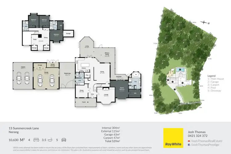 Floorplan of Homely house listing, 13 Summercreek Lane, Nerang QLD 4211