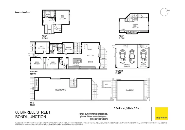 Floorplan of Homely house listing, 68 Birrell Street, Bondi Junction NSW 2022