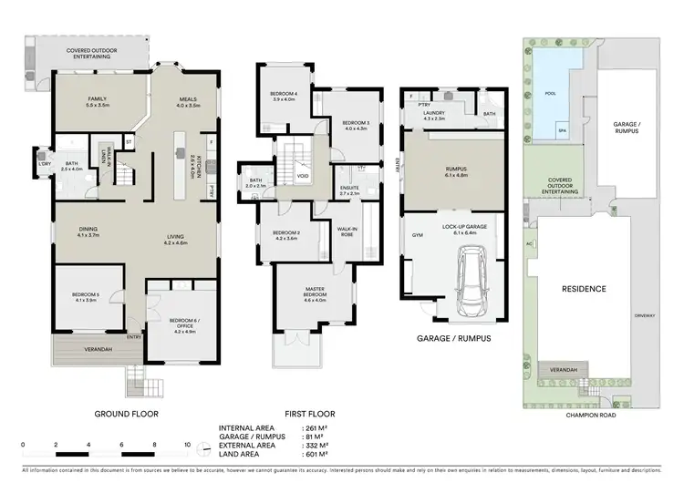 Floorplan of Homely house listing, 57 Champion Road, Tennyson Point NSW 2111