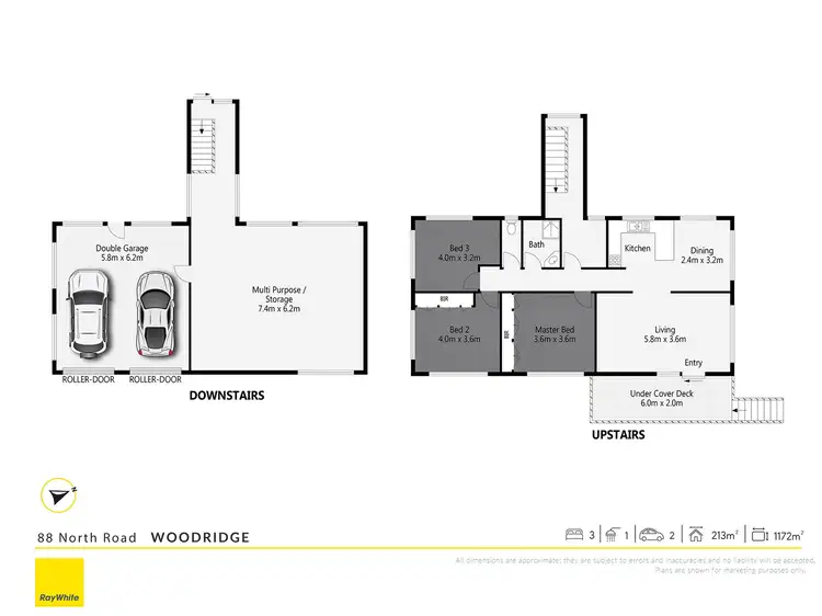 Floorplan of Homely house listing, 88 North Road, Woodridge QLD 4114