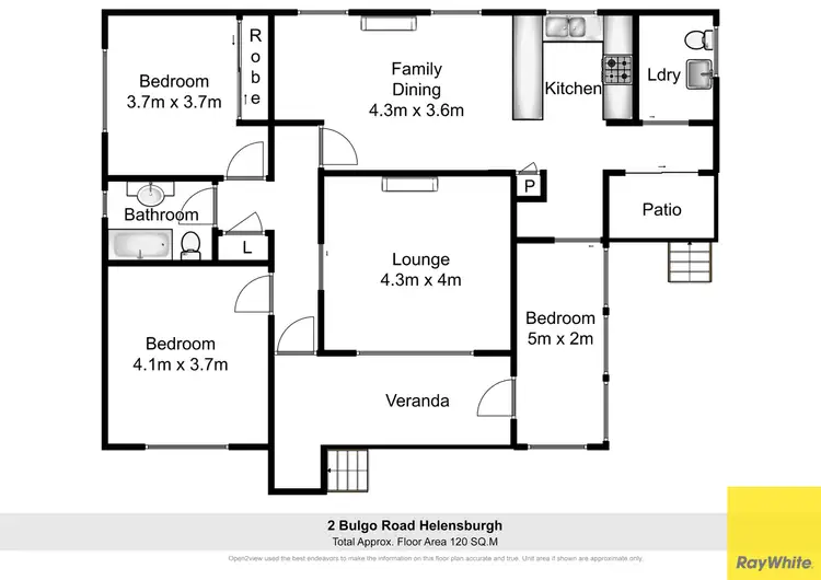Floorplan of Homely house listing, 2 Bulgo Road, Helensburgh NSW 2508