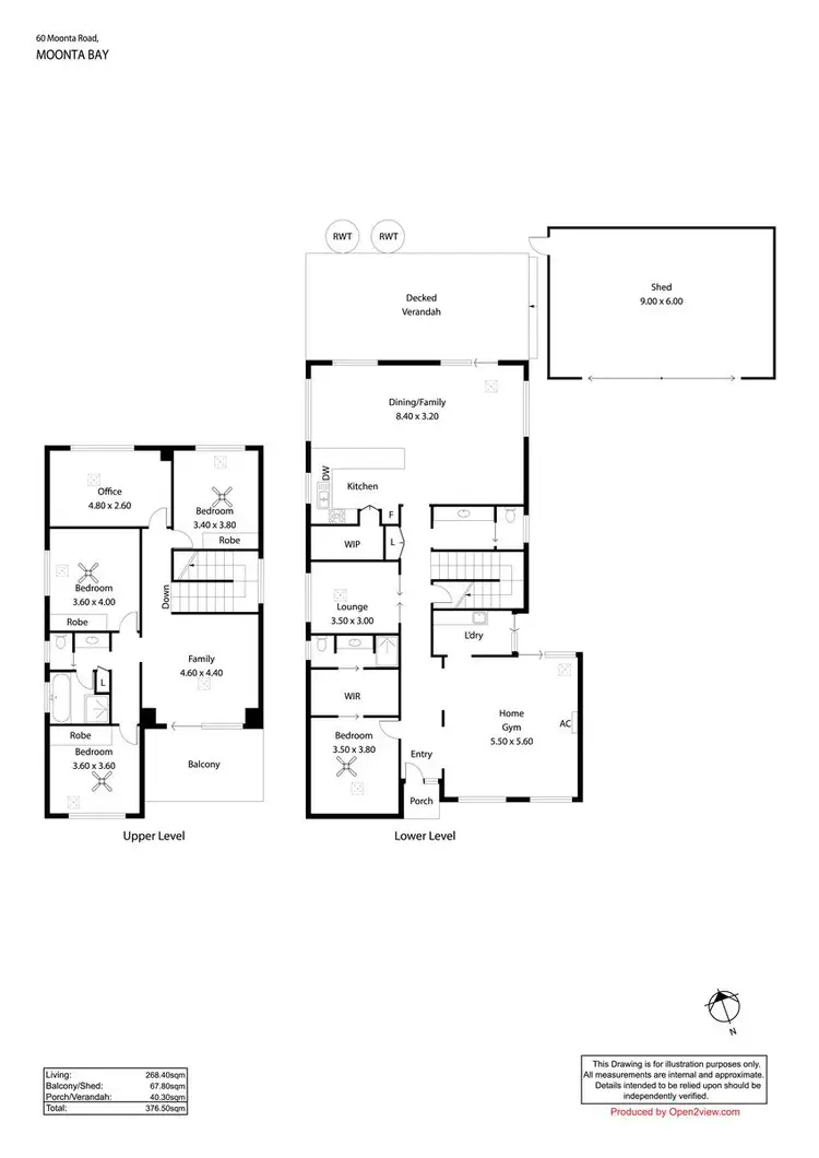 Floorplan of Homely house listing, 60 Moonta Road, Moonta Bay SA 5558