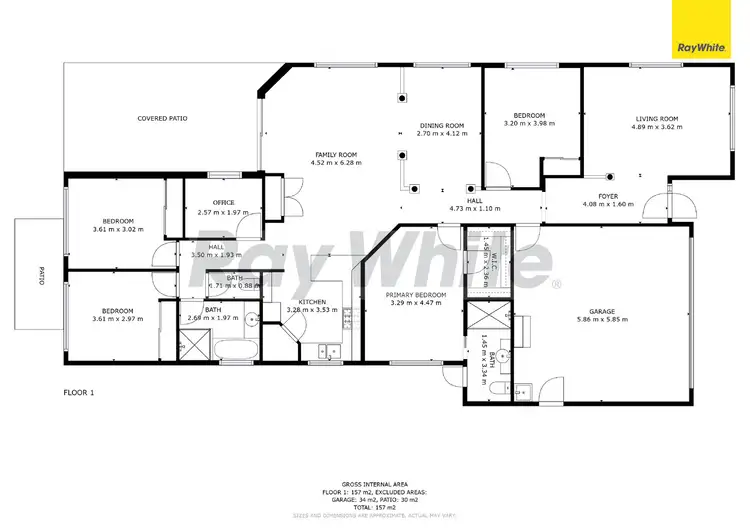 Floorplan of Homely house listing, 80 Clearwater Circuit, Bli Bli QLD 4560