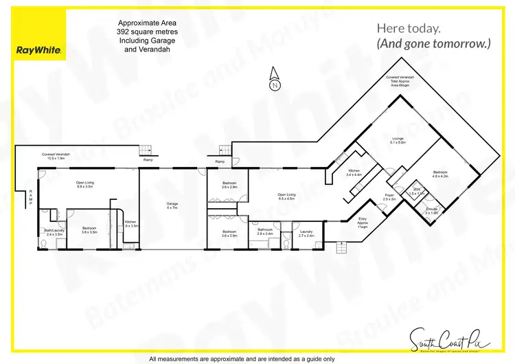 Floorplan of Homely house listing, 5 Estuary Way, Mossy Point NSW 2537