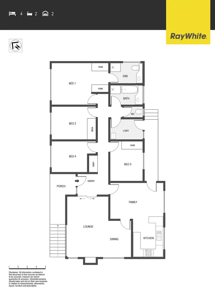 Floorplan of Homely house listing, 24 Wilkinson Street, Flynn ACT 2615