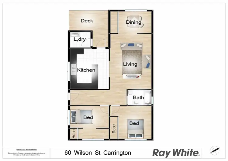 Floorplan of Homely house listing, 60 Wilson Street, Carrington NSW 2294