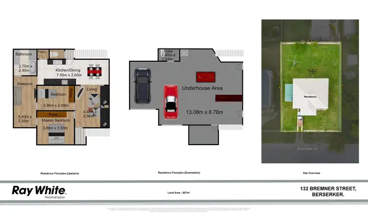 Floorplan of Homely house listing, 132 Bremner Street, Berserker QLD 4701