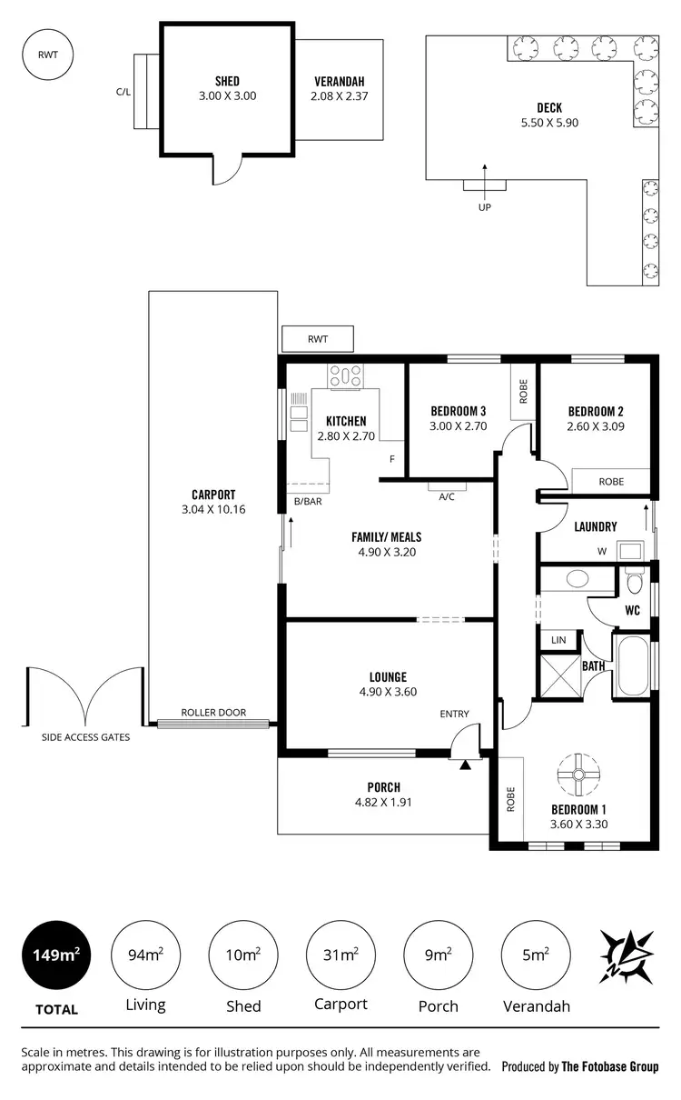 Floorplan of Homely house listing, 8B Silver Birch Drive, Murray Bridge SA 5253