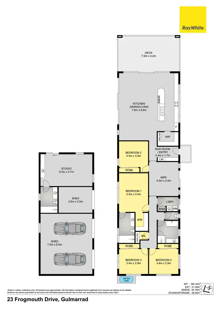 Floorplan of Homely house listing, 23 Frogmouth Drive, Gulmarrad NSW 2463