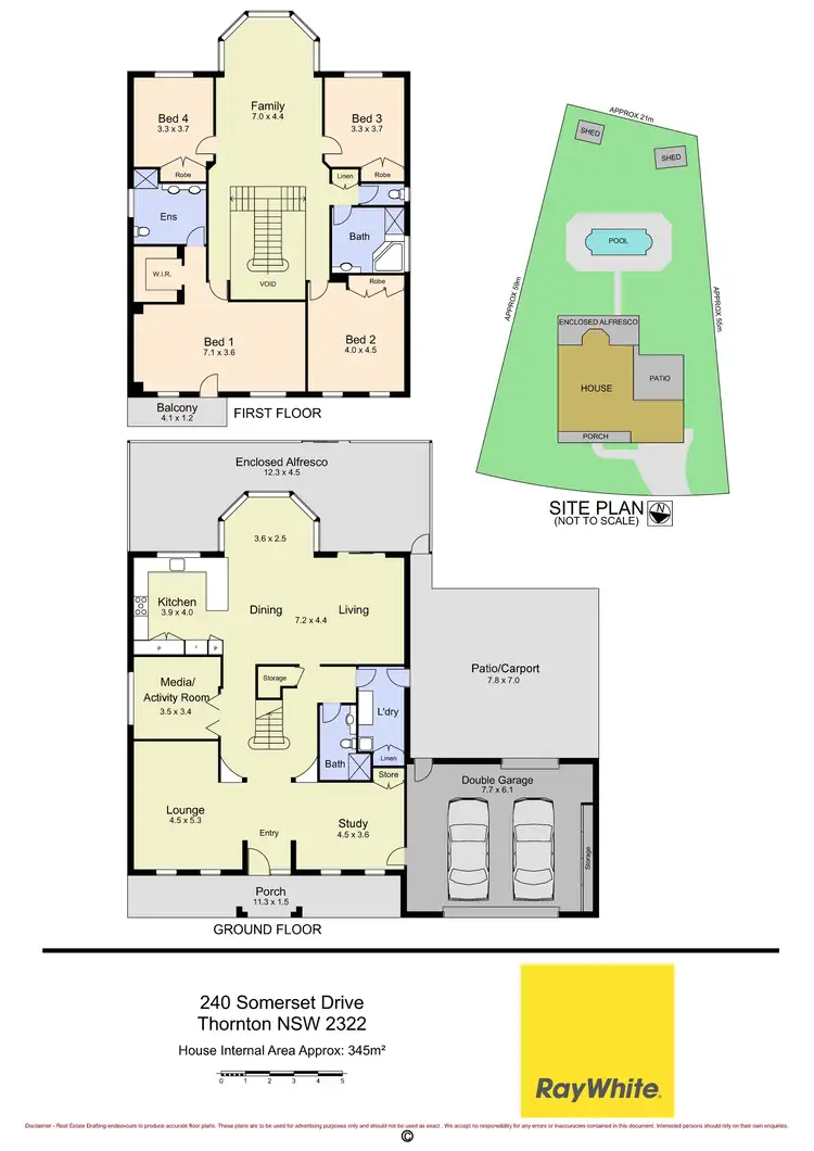 Floorplan of Homely house listing, 240 Somerset Drive, Thornton NSW 2322