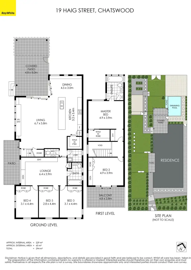 Floorplan of Homely house listing, 19 Haig Street, Chatswood NSW 2067
