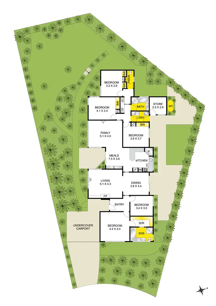 Floorplan of Homely house listing, 8 Triumph Court, Highton VIC 3216
