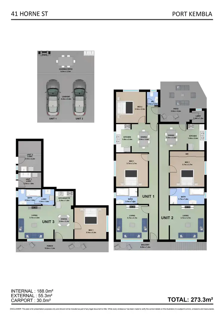 Floorplan of Homely house listing, 41 Horne Street, Port Kembla NSW 2505
