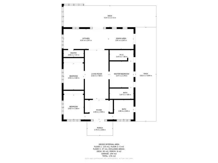 Floorplan of Homely house listing, 4 Helen Close, Koah QLD 4881