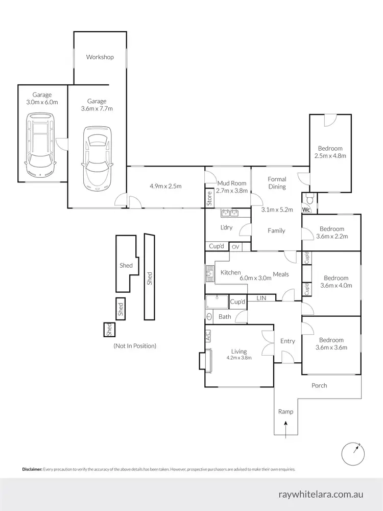 Floorplan of Homely house listing, 105 Argyle Street, Little River VIC 3211