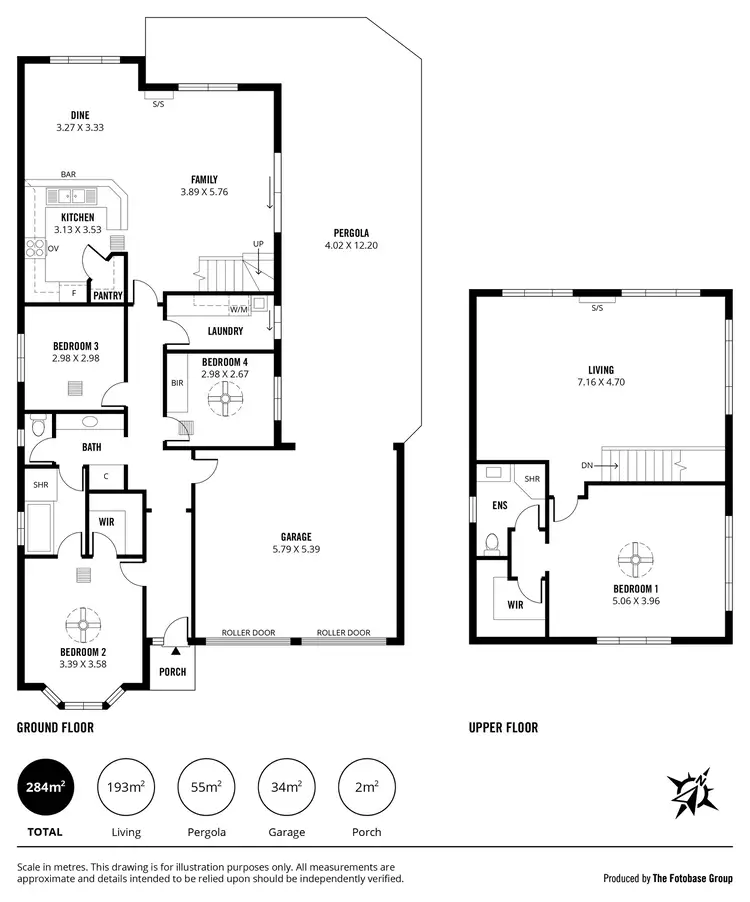 Floorplan of Homely house listing, 8 Songlark Grove, Flagstaff Hill SA 5159